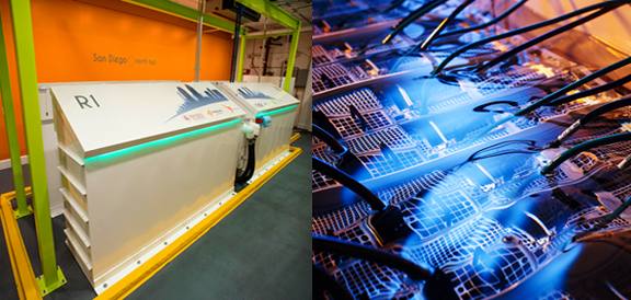 Liquid cooling of servers at university low res