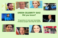 Try the green celebrity&nbsp;quiz