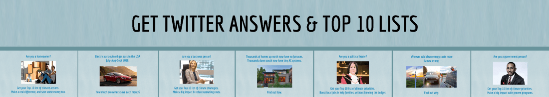 Get twitter answers and Top 10 Lists 222